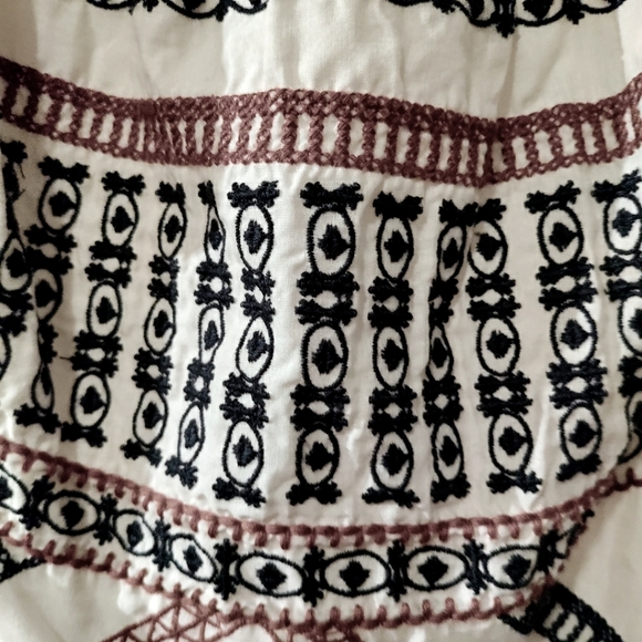 Anthropologie Gretel embroidered blouse, Sz S - Picture 6 of 8